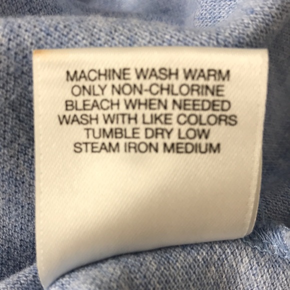 Daniel Cremieux Blue Solid Collard Polo Shirt Men's Size Large Pullover Casual - Picture 5 of 5